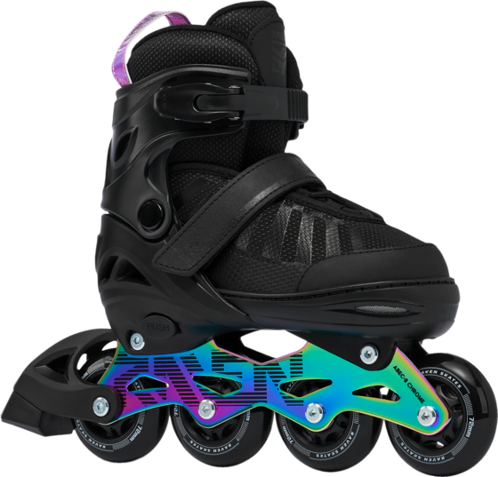 Raven Oxen Inlines Svart/ Neo Chrome - 38-42