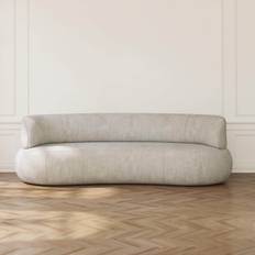 Soffa 3-sits 253cm Greige Armstöd - Malibu | Vesani