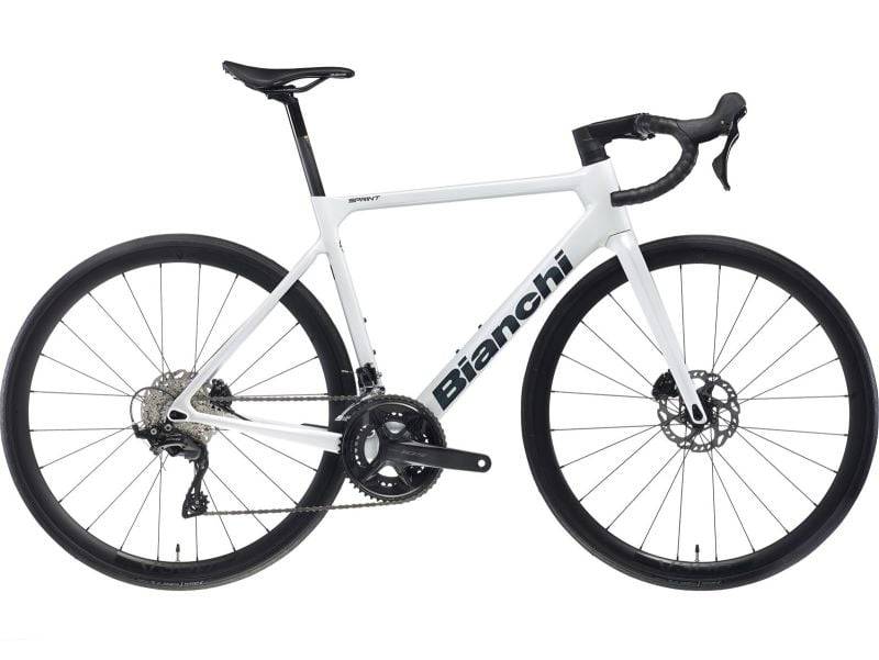 Bianchi Sprint ICR 105 Hvid - Racercykel - 2026, 57cm (178 - 185cm) - Vi matcher laveste pris. 365 dages returret.