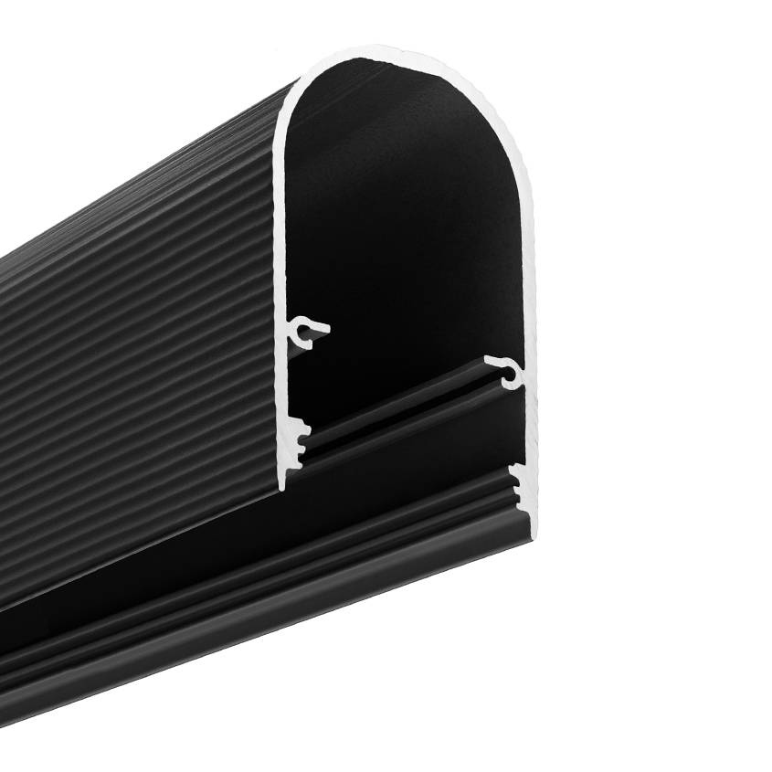 LED Profil NAMI23 - 3m - Sort