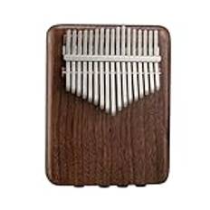 Kalimba Tumpiano Kalimba Walnut Curled Keyboard Thumb Piano 17 Key Kalimba Musikinstrument Och Tillbehör