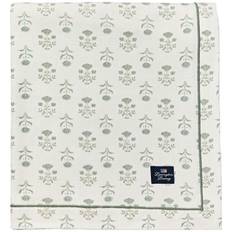 Lexington Floral Dug 150x350 Cm - Duge & Bordløbere Økologisk Bomuld Hvid - 12513000-8403-TC25