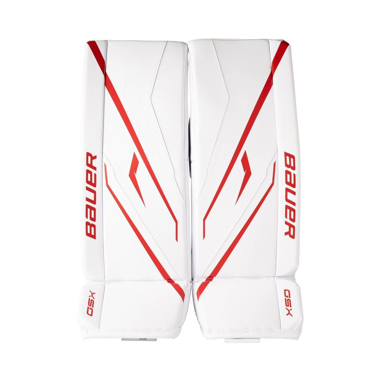 Bauer Målvaktsbenskydd GSX Jr White/Red