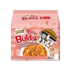 4-pak Buldak Hot Chicken Ramen Rose 4x140g...