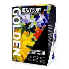 Golden Artist Heavy Body Acrylics Traditional Set #947