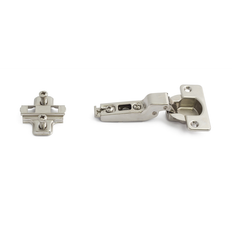 Självstängande gångjärn 560 Nickel 2-pack Habo