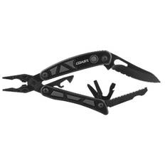 SeaTec, Coast LED155 Multi-tool med LED - 13 værktøjer, sort rustfrit stål