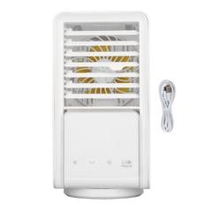 Portable Mini Air Conditioner Air Cooler Outdoor USB Charging Fan Air Cooler Left Right Oscillating