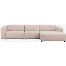 Rowico Home - Soffa Willard, 4-sits med shäslong till Höger - Beige - Divansoffor - Från Homeroom