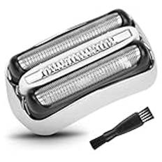 OFFCUP Rakhuvud för Braun Series 3, 32S Kompatibelt med Braun Series 5 Elektrisk Rakhuvud, Reservblad Folierakstillbehör för Rakapparat 5414 5415 300s 301s s310s 3010s 320 320s-3