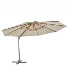 Hængeparasol Luzzi Ø3,5 m. sand