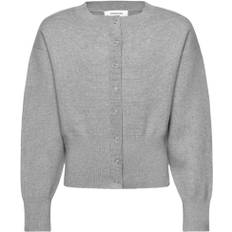 Rosemunde Rkdana Ls Cardigan Str 140 - Grå Cardigans hos Magasin