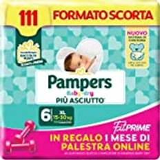 Pampers Baby Dry Fit Prime Extralarge, 111 blöjor, storlek 6 (15-30 kg)