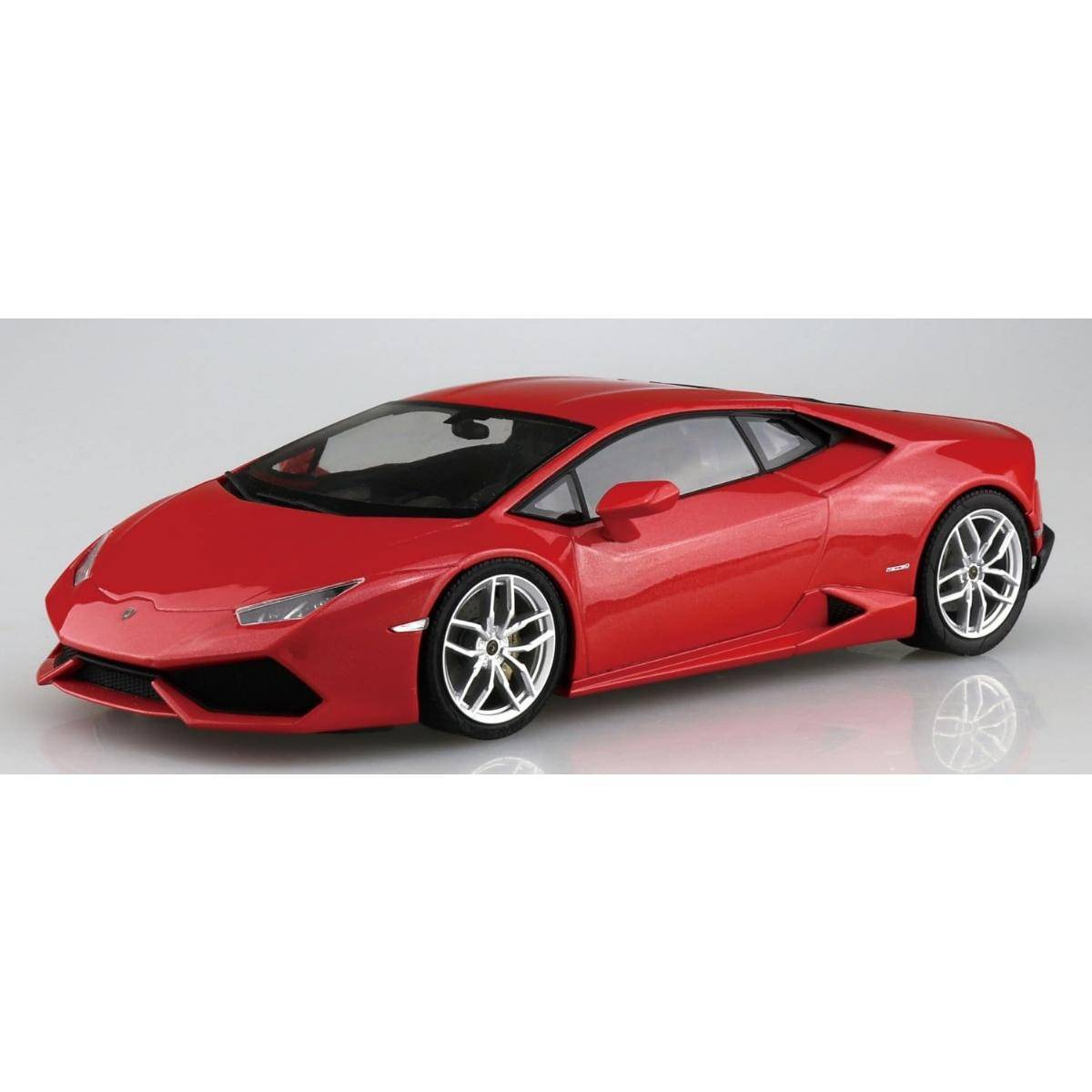 Aoshima Bunka Kyozai Model Series 2014 Lamborghini Huracan Red Plastic Model (AOSHIMA) 1/24 Pre-painted Pre-painted 04-C