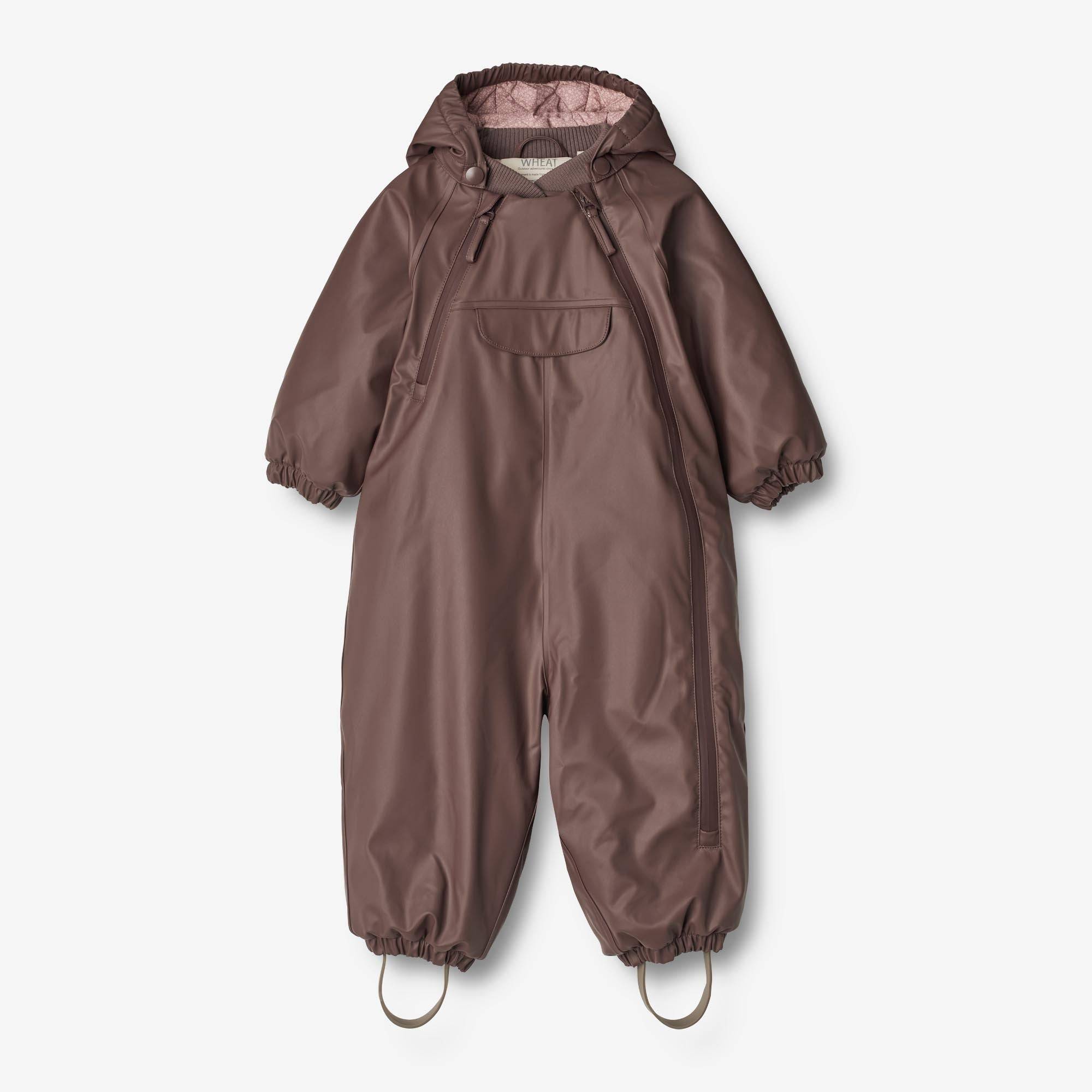 WHEAT® - Gummi Flyverdragt Evig | Baby - eggplant - Str 80