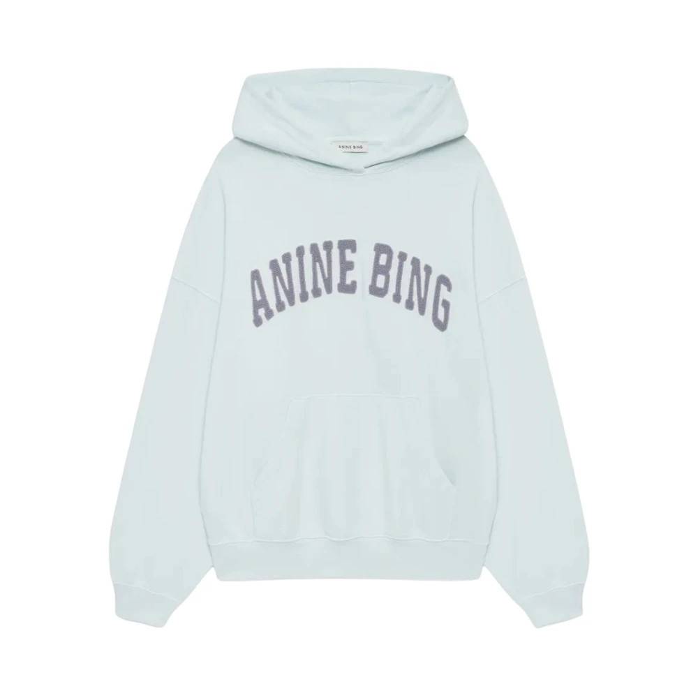 Anine Bing, Sweatshirts & Hoodies , Dam, L, Bomull, Harvey Hoodie