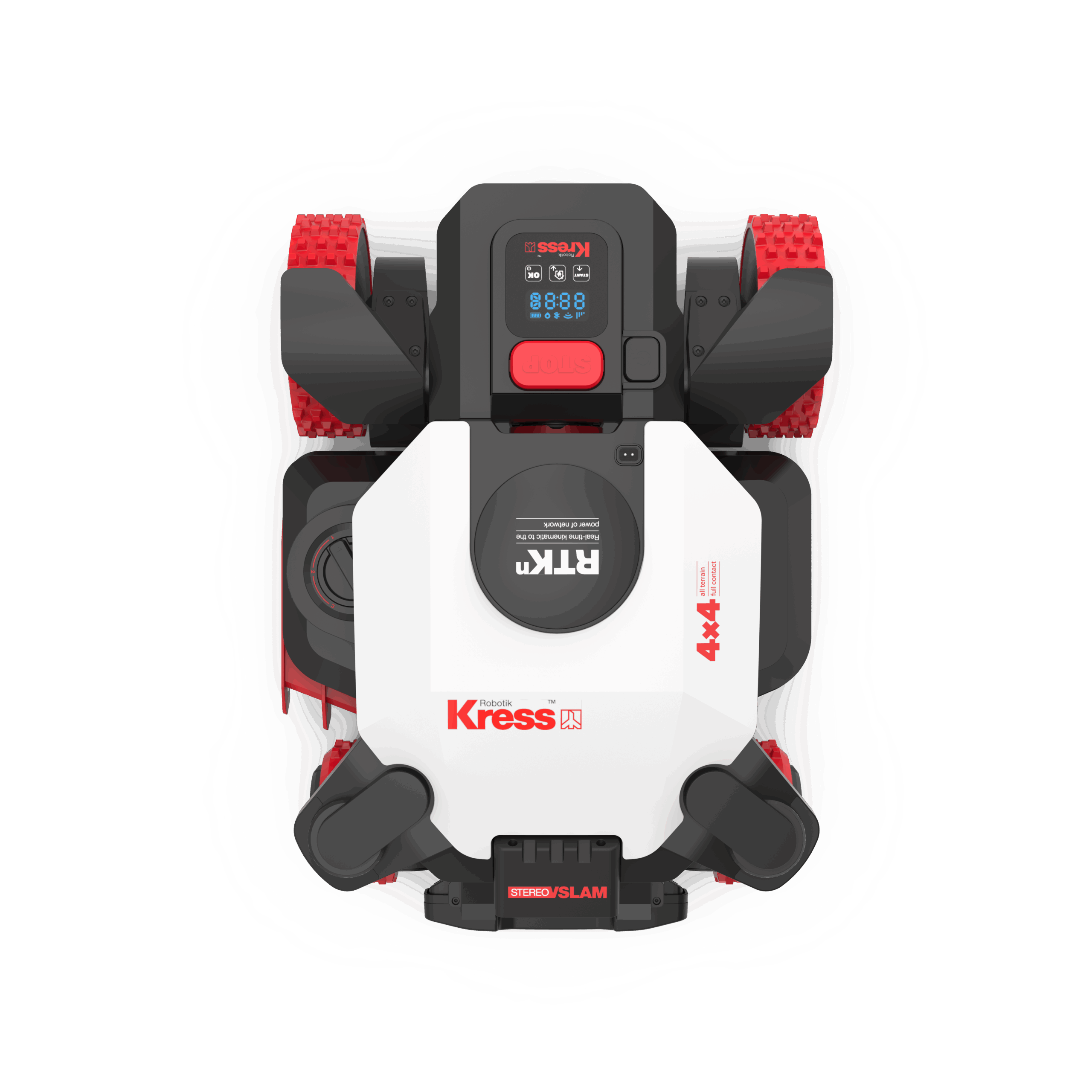 Kress KR281E EyePilot® 4×4 RTK robotplæneklipper – 1500 m²