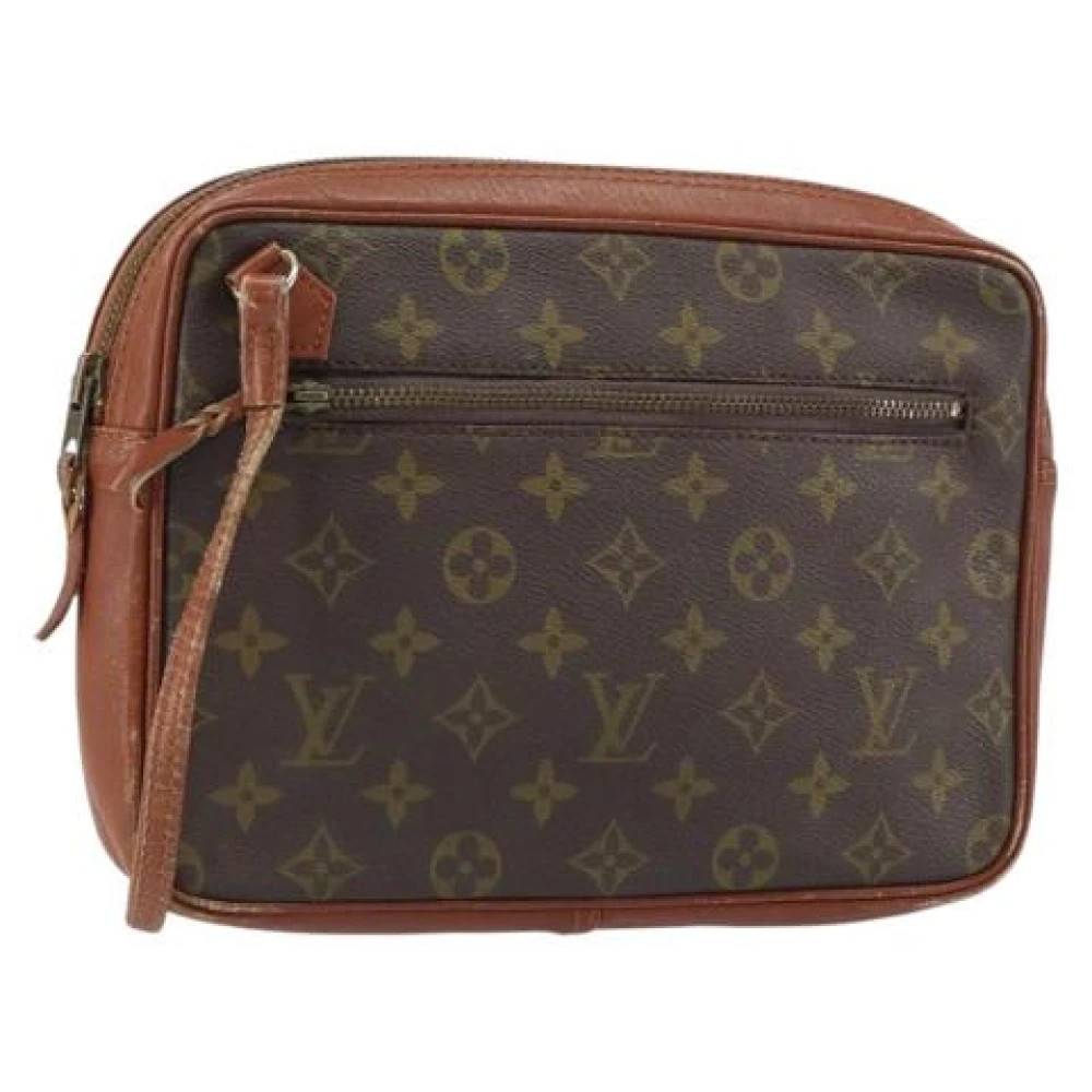 Louis Vuitton Vintage Pre-owned Vintage Canvas Cross Body Taske - Vintage - Dame - Brun - ONE SIZE -