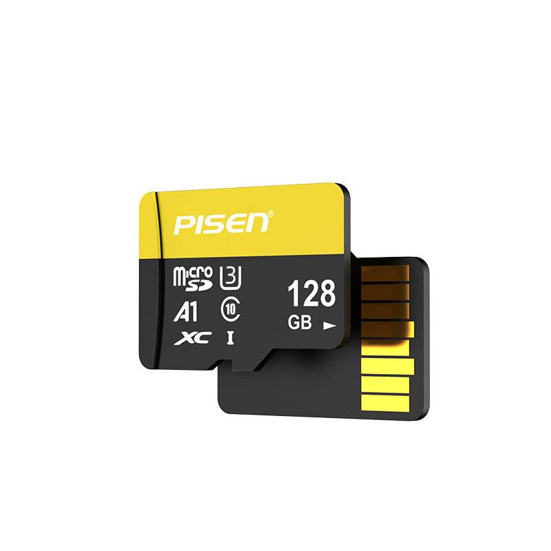 Pisen Class 10 Hög hastighet TF-minneskort 16GB 32GB 64GB 128GB Micro SD-kort Flash-kort Smartkort för bärbar dator, kam
