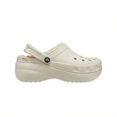 Classic Platform Lined Women's Clog Light Beige CR207938 - Beige - EUR34-35,EUR36-37,EUR37-38,EUR38-39,EUR39-40,EUR41-42,EUR42-43