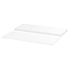 NORDLI Toppskiva och sockel, vit, 120x47 cm