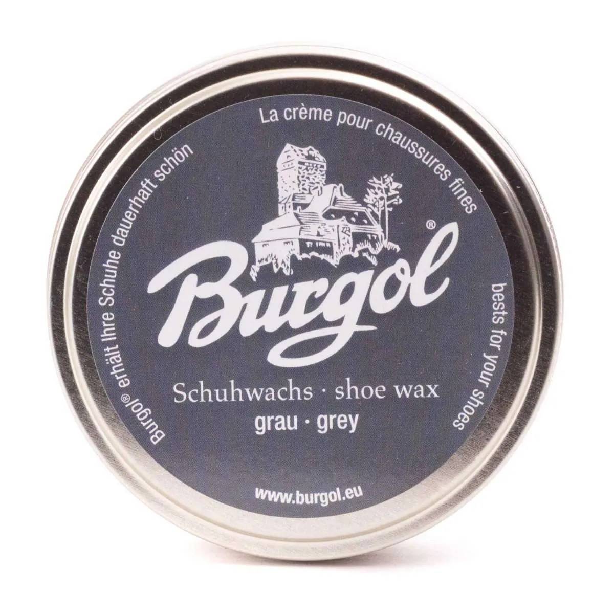 Skopolish voks 100ml - Burgol Grå