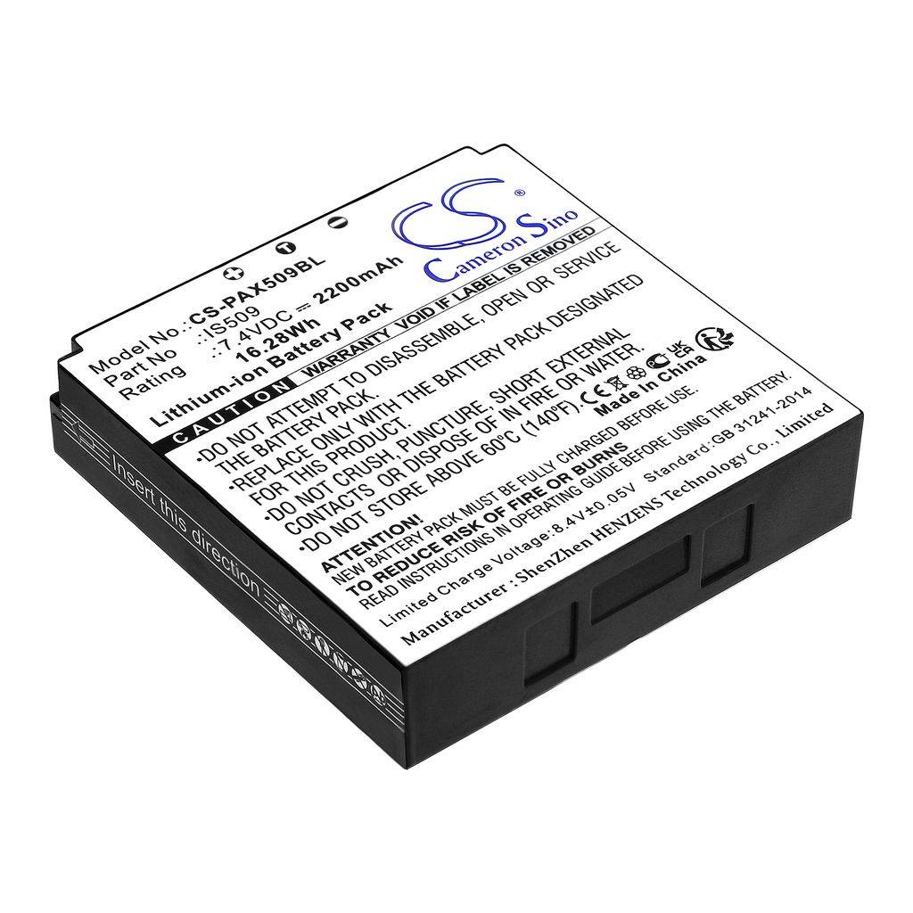 Batteri till Pax S900 mfl
