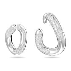 Swarovski, Accessories , Dame, Grå, ONE SIZE, Dextera Øremanchetter