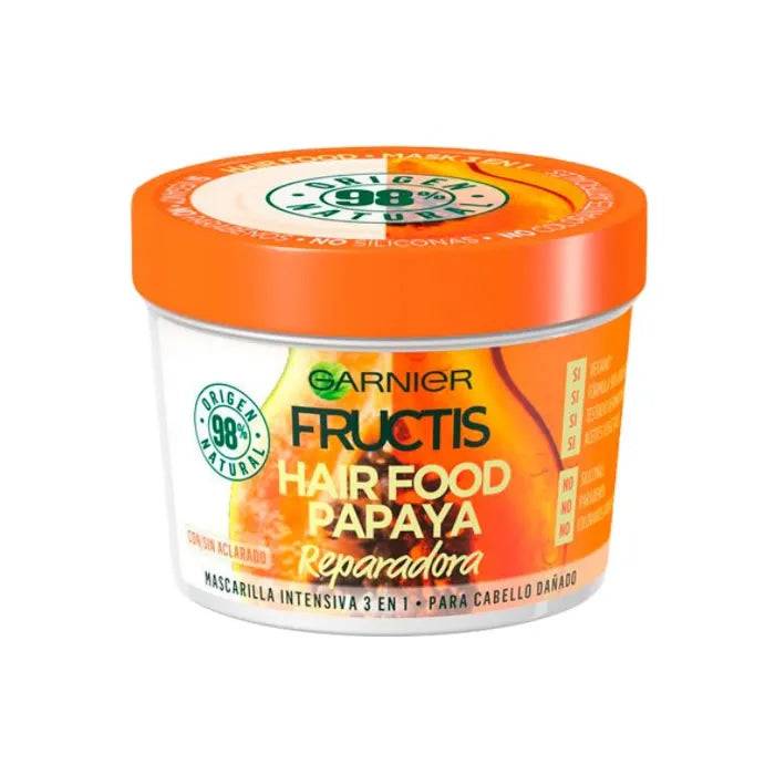 Garnier Fructis Hair Food Papaya maschera riparatrice 390ml