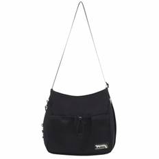 Flash Fox Messenger Bag - Black
