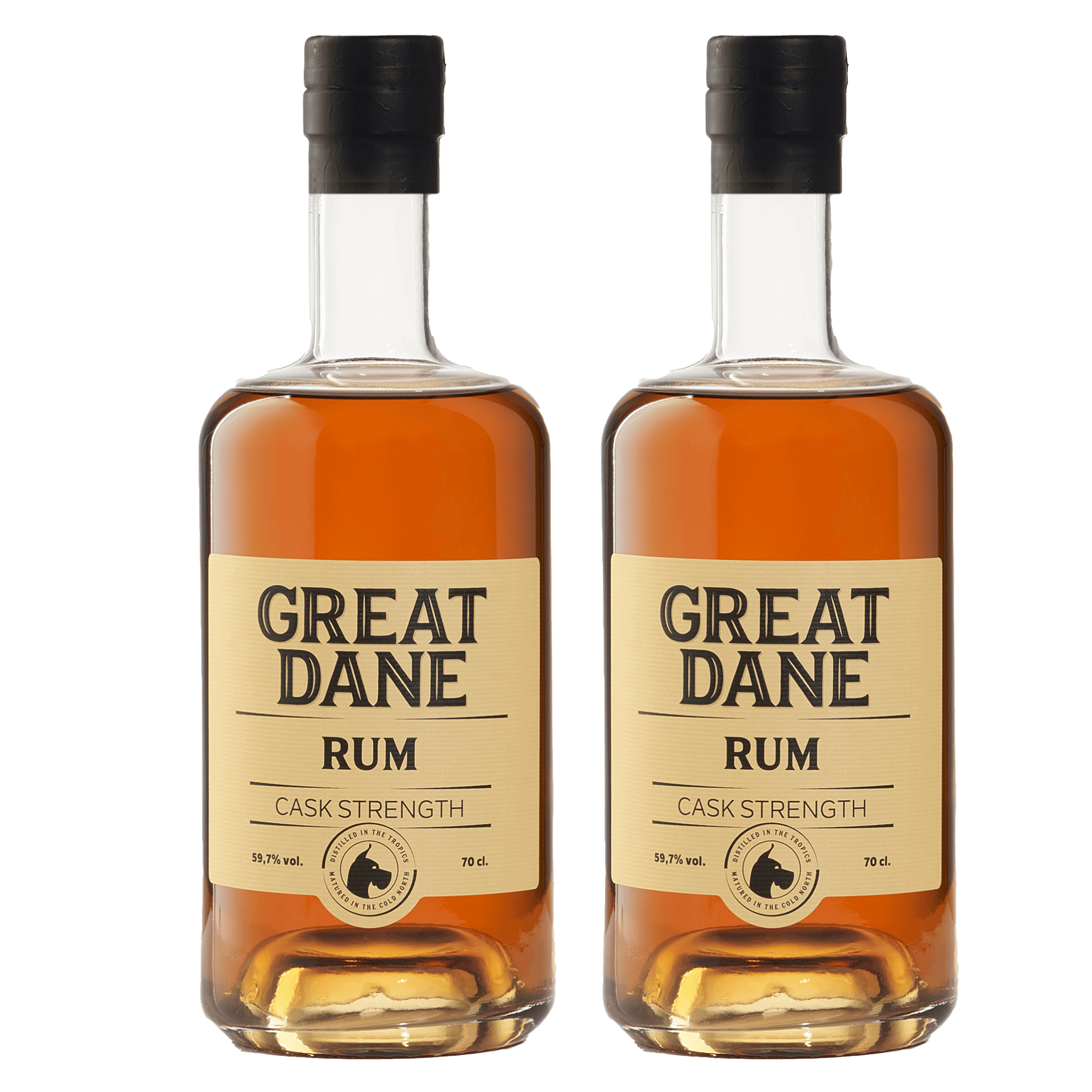 Great Dane Cask Strength Rom – 2-pak