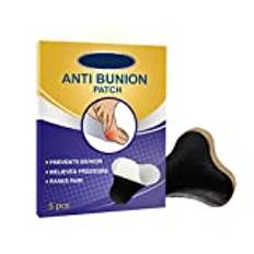 Strongfogar anti-bunion lapp, starka leder anti-bunion lapp, anti-bunion lapp, bunion korrigerare, bunion lindring (1 låda)