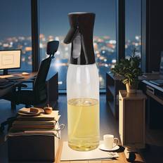 TEMU 1pc Black Olive Oil Spray Bottle For Cooking, Baking, Air Fryer, Salad - Versatile Kitchen Oil Dispenser With Multiple Sizes , Kitchen Oil Dispenser|sleek | Material