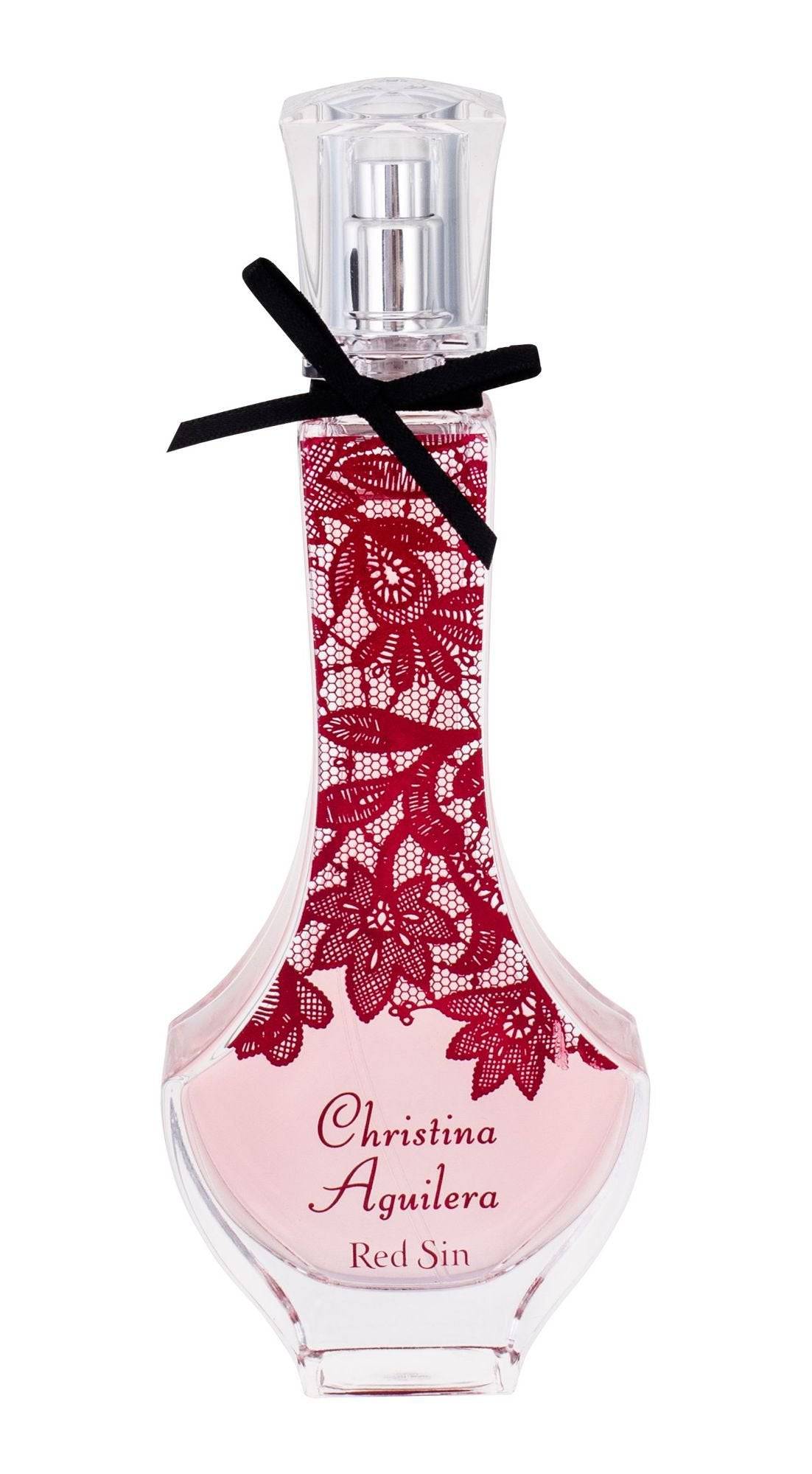Christina aguilera Red Sin, eau de parfum, da donna, 15 ml *Miniatura