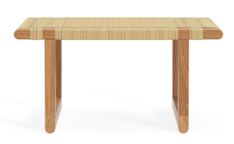 BM0488S | Table Bench | 69x46 eg, olie, rattan