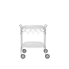 Kartell - Gastone Trolley 4470, White, Matt - Serveringsvogne - Antonio Citterio - Hvid - Metal/Plast