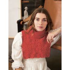 ”FLEUR NECK” stickad i 1 tråd Tynn Peer Gynt och 1 tråd Tynn Silk Mohair 2403-1