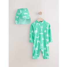 Next Sunsafe Swimsuit and Hatte og Huer Set (3mdr.-7år)