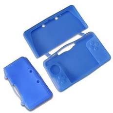 Silicon Sleeve til Nintendo 3DS. Iceblue.