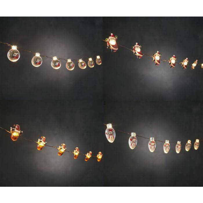 LED-ljusslinga med figurer
