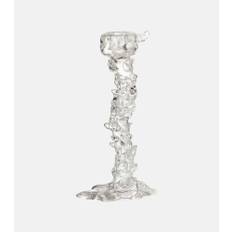 Polspotten Drip Large glass candle holder by Pascal Smelik - transparent - One Size