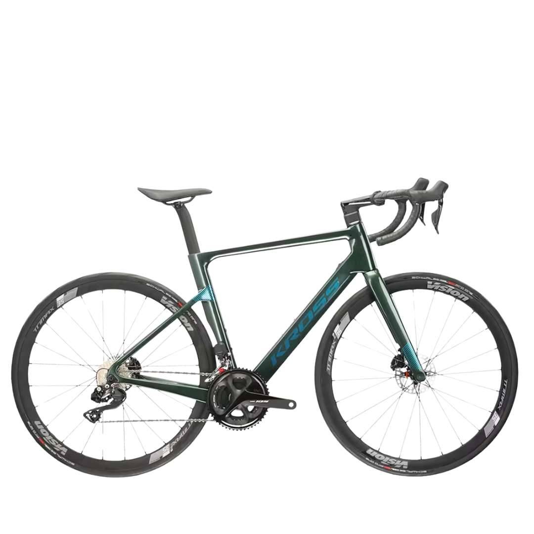 Kross Vento 9.0 105 Di2 12v 2025 - Shimano 105 Di2 2x12sp - Vision Team 35