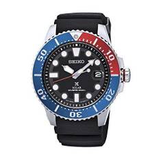 Seiko Prospex Solar Two-Tone Bezel Men’s Diver&apos;s Watch SNE43P1