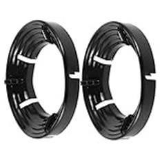 YARNOW 2St Gasspis Wokstöd För Köksbyte Wok Ring Gryta Fäste Wok Ring Stativ Järn Wok Stativ Gas Spis Ring Järn Wok Rack Wok Galler För Gas Spis Pan Support