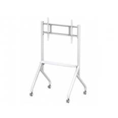 TECHLY Multifunction Mobile Floor Stand for LCD/LED/Plasma TV 65inch-100inch White