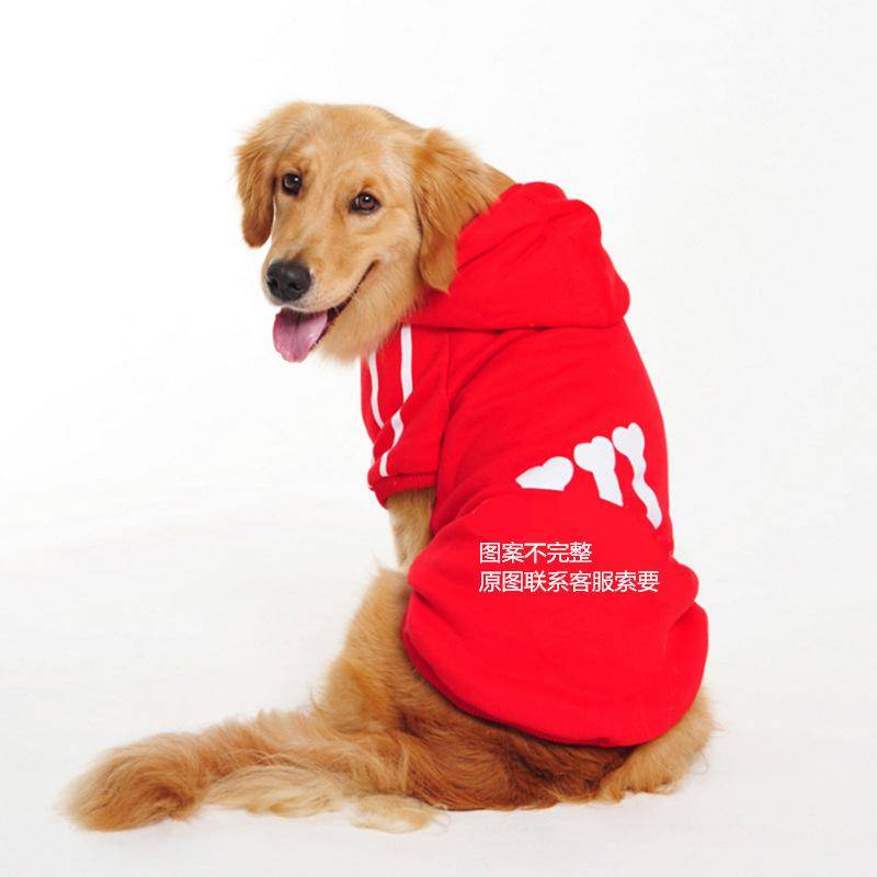 Stor Hund Hund Fleece Tröja Golden Retriever Husky Labrador Stor Hund Kläder 8XL
