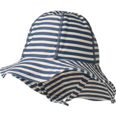Wheat UV Solhat Bora Stl. 3-9m/44-47cm unisex - Badkläder Från Magasin - Blue Stripe (3-9m/44-47cm)