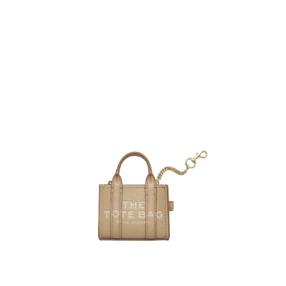 Marc Jacobs The Nano Tote Charm - Tasker - Dame - Brun - ONE SIZE - Uld