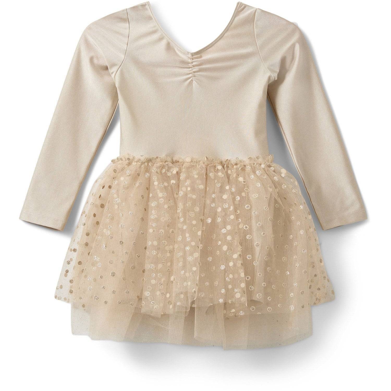 Sofie Schnoor x Luksusbaby Champagne Gymnastikdragt Str. 98