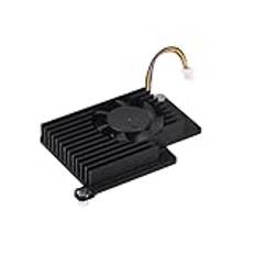 Waveshare Active Cooler Compatible with Raspberry Pi 5, Active Cooling Fan, Aluminium Heatsink, With Thermal Pads